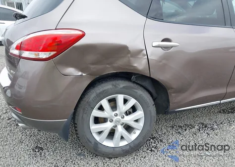 2011 Nissan Murano S/Sl/Le из США, поврежденный, VIN JN8AZ1MW5BW178859